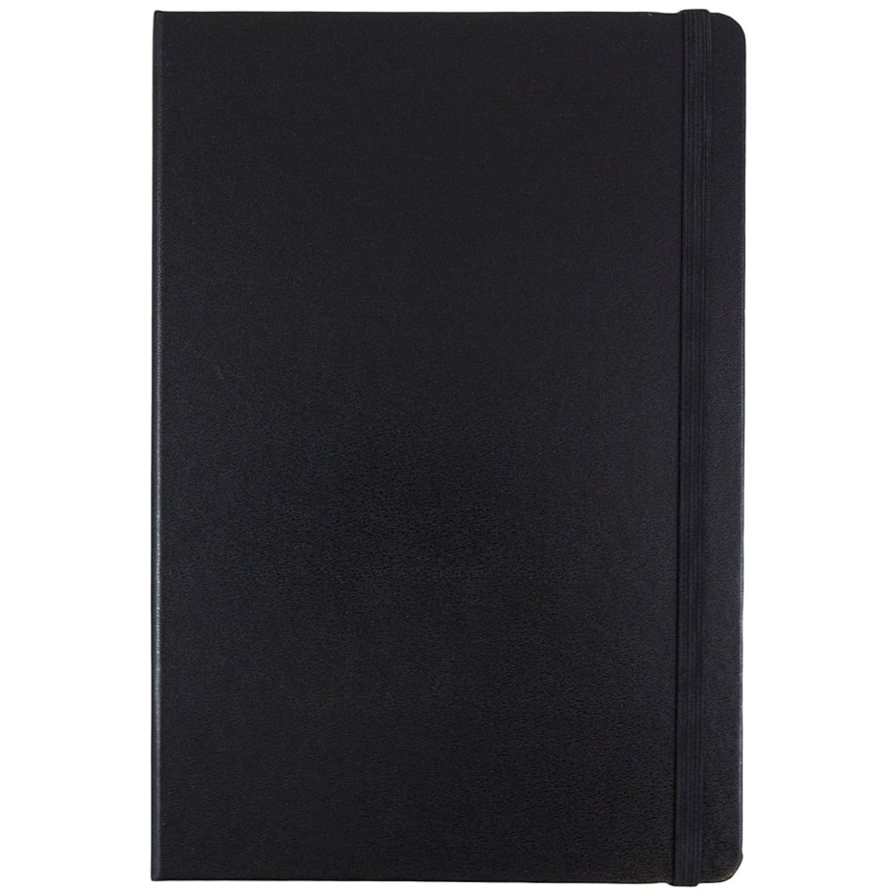 JAM Paper Large Hardcover Notebook with Elastic Band